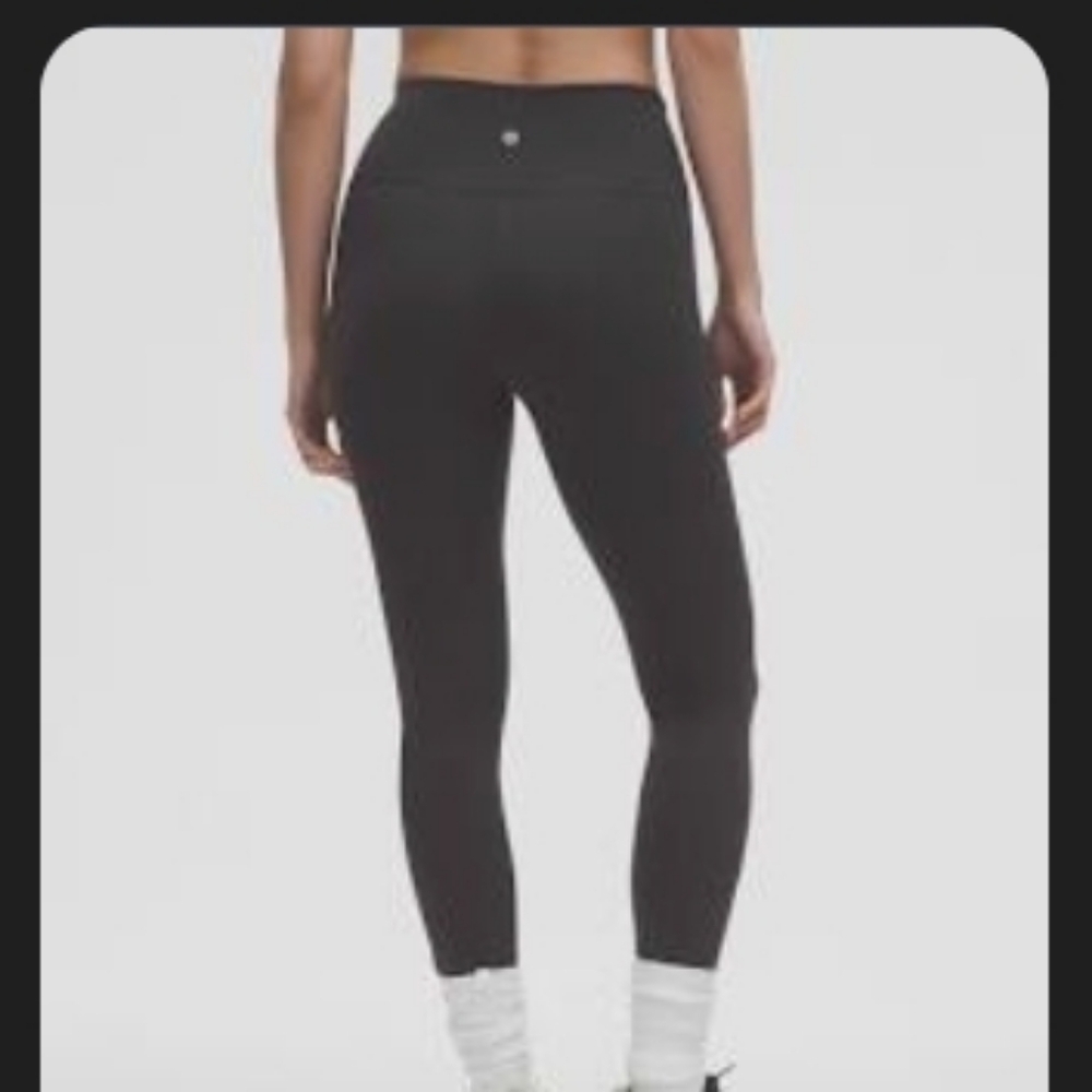 Lululemon Black Wunder Under Leggings  10